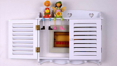 永乐汇分享三种电表箱装饰方案